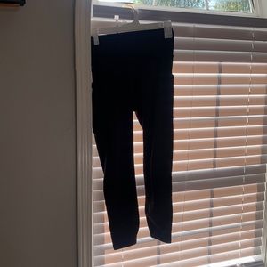 black leggings, small
